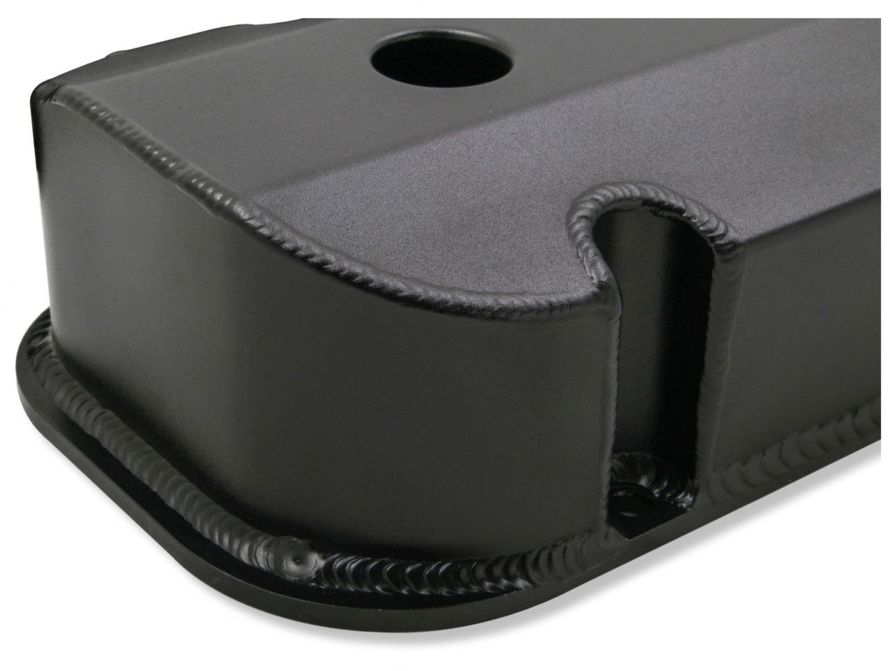 Holley GM BBC Fab Alum Valve CVB,BLK