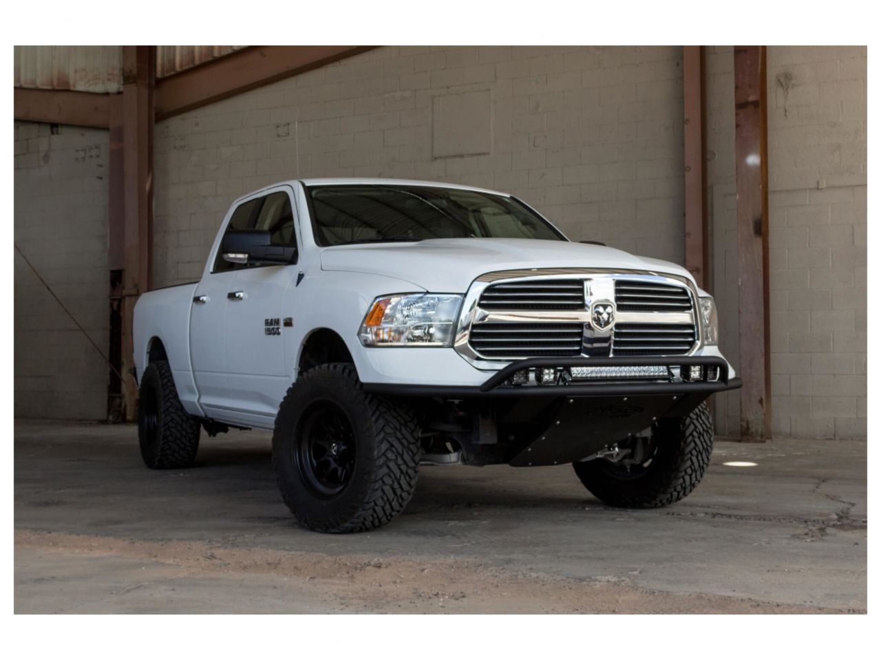 Addictive Desert Designs 09-18 Dodge 1500 RAM ADD Lite Front Bumper w/ Top Hoop