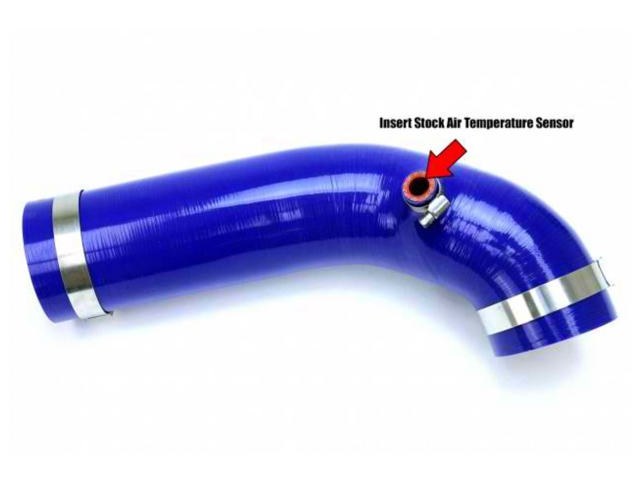 HPS Blue Reinforced Silicone Post MAF Air Intake Hose Kit Jeep 12-17 Wrangler JK & Unlimited 3.6L V6