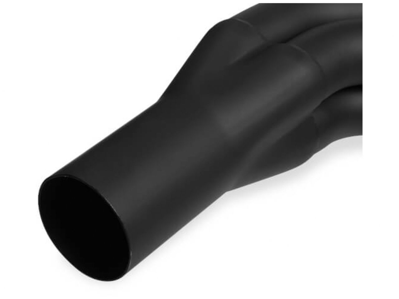 FlowTech 07-13 Chevy/GMC Truck V8 Long Tube HDR,Blk Paint