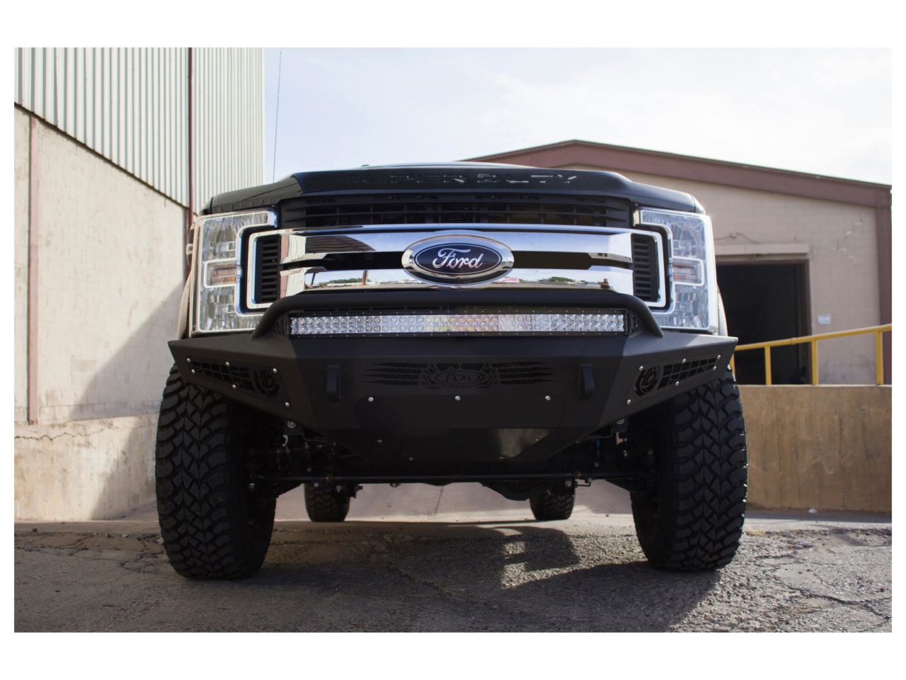 Addictive Desert Designs 2017-2019 Ford Super Duty HoneyBadger Front Bumper