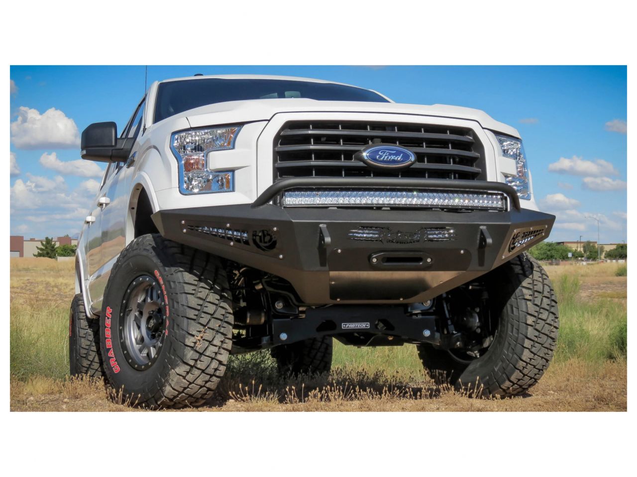 Addictive Desert Designs 2015-2017 Ford F-150 HoneyBadger Winch Front Bumper