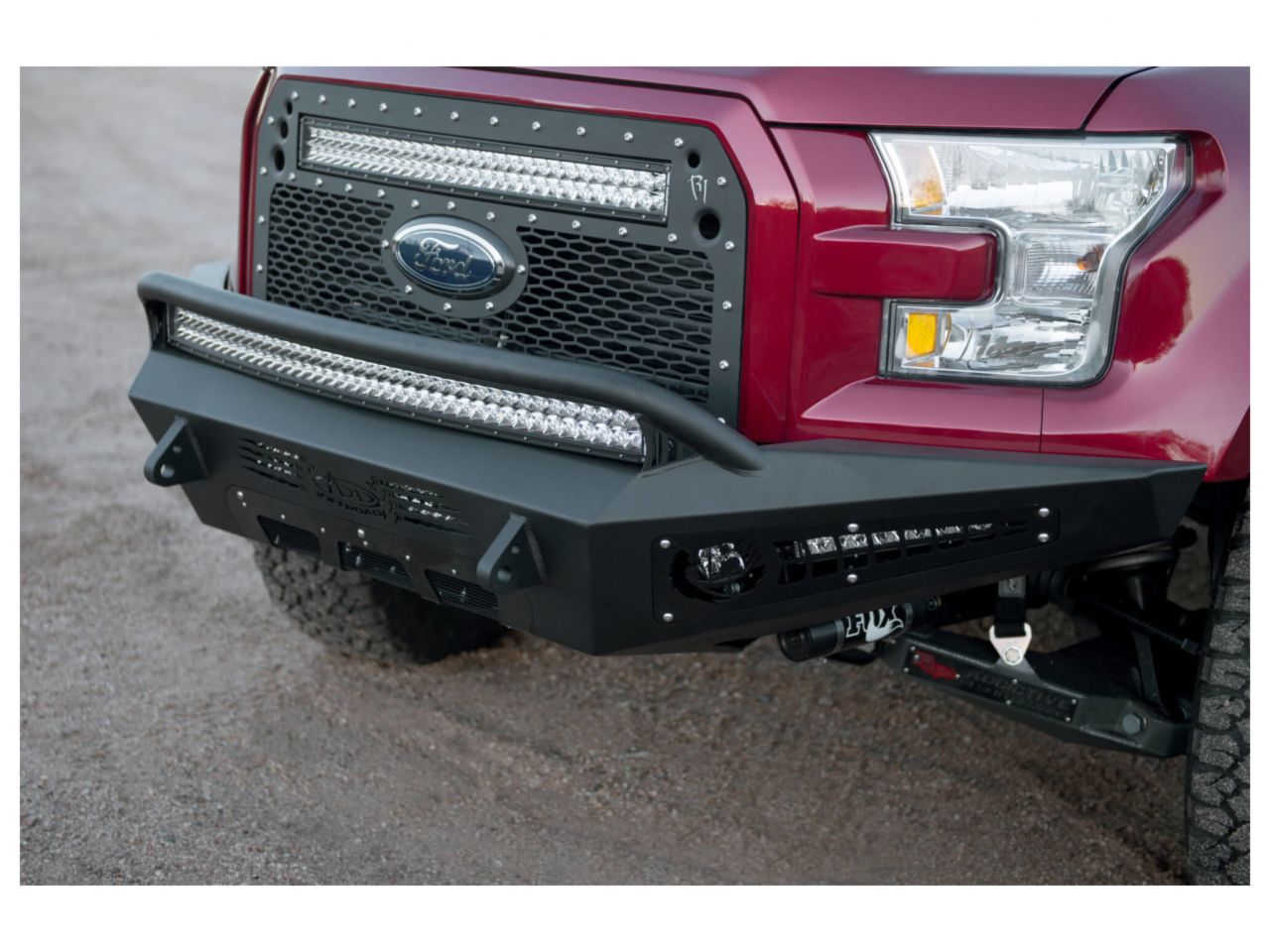 Addictive Desert Designs 2015-2017 Ford F-150 EcoBoost HoneyBadger Front Bumper