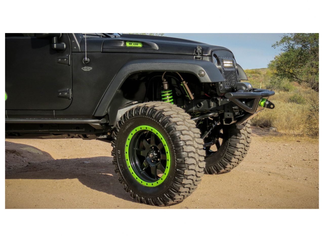 Addictive Desert Designs 2007 - 2018 Jeep JK Venom Winch Front Bumper