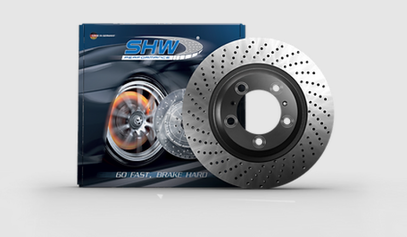 SHW Performance SHW Drilled Monobloc Rotors Brakes, Rotors & Pads Brake Rotors - Drilled main image