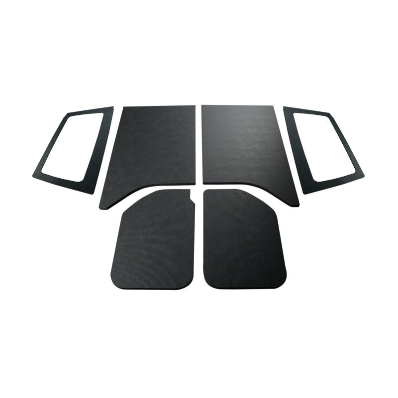 DEI 07-18 Jeep Wrangler JK 2-Door Leather Look Headliner Complete Kit - Black 50288