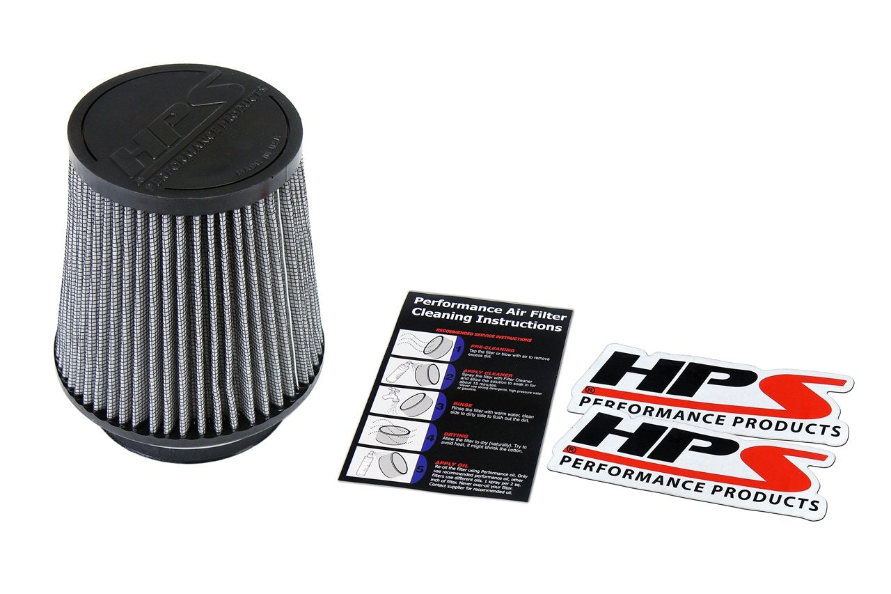 HPS Air Filter 4" ID, 6" Element Length, 7.75" Overall Length