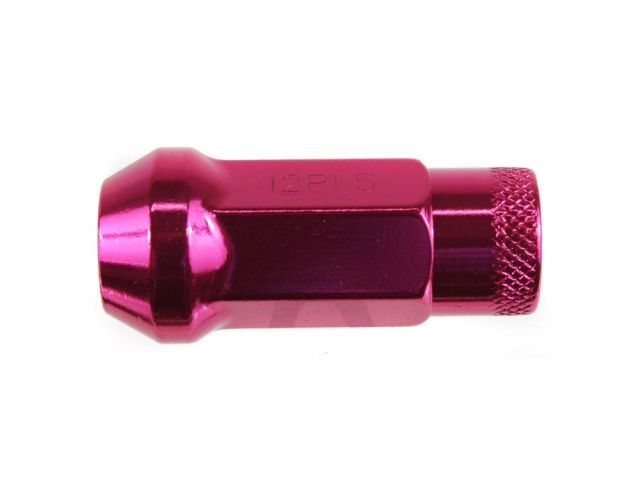 Muteki SR48 Extended Racing Lug Nuts M12x1.5mm Pink 20pcs