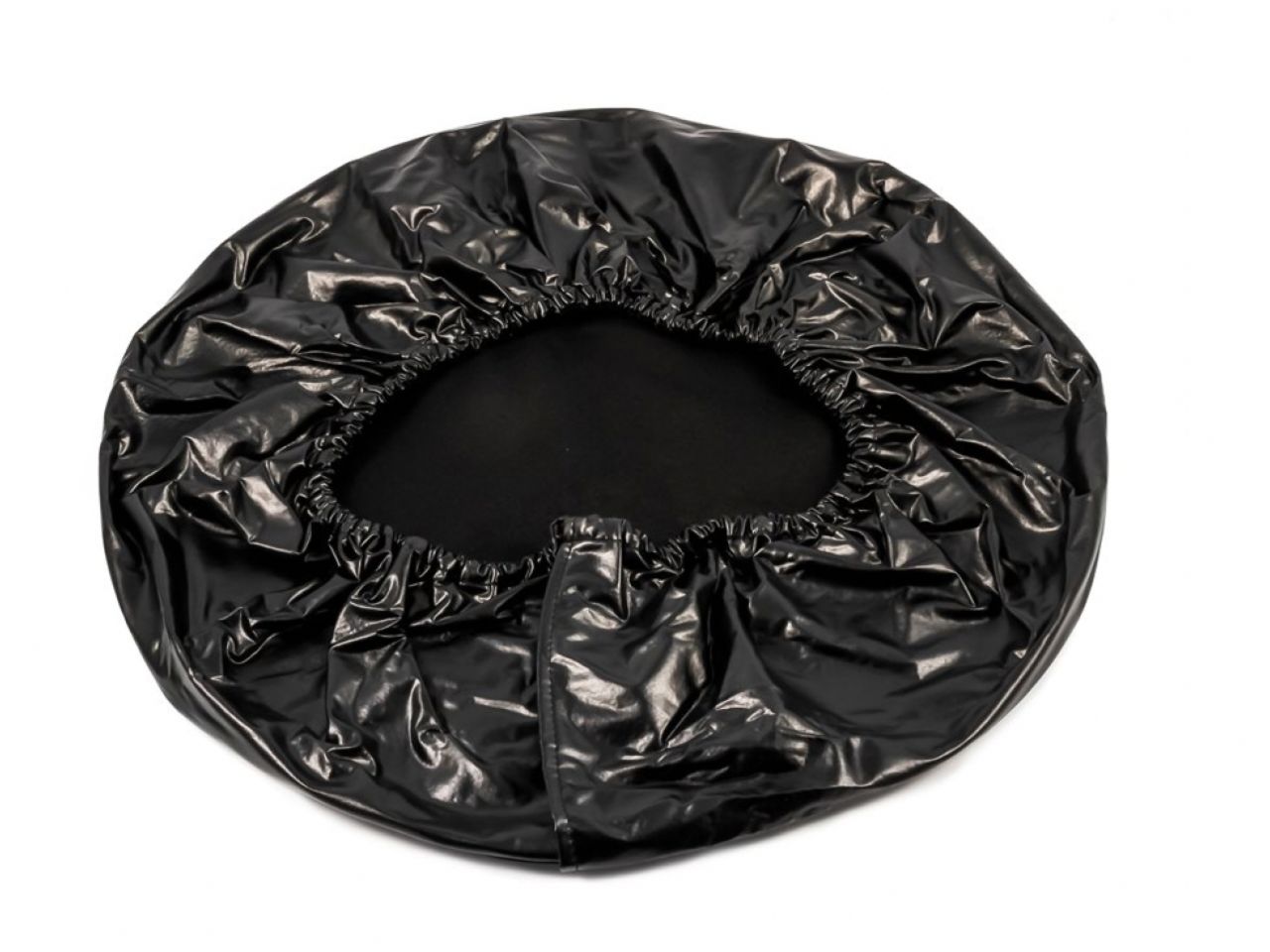 Camco Spare Tire Cover - O_21-1 / 2" Dia Vinyl, Black Bilingual