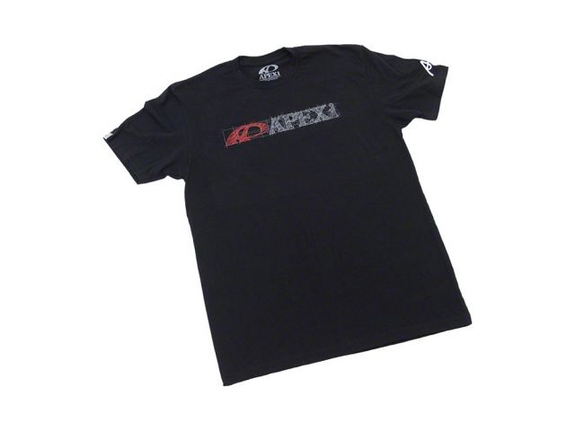 APEXi APEX Blueprint Sketch Tee - Black Medium