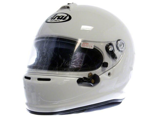 Arai GP-6S Helmet White- Size: L M6/SAH w/Hans/FIA SAH2010