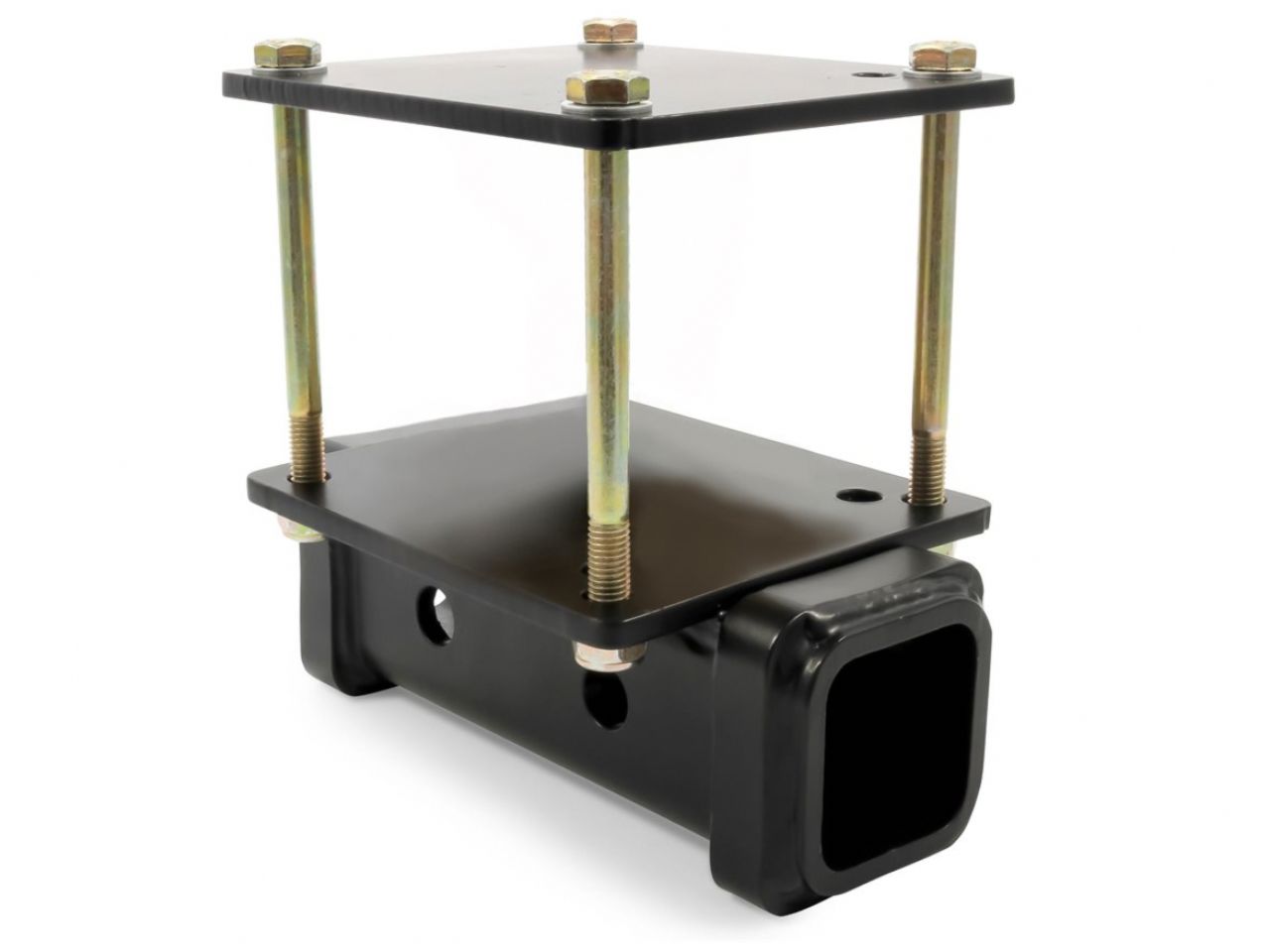 Camco Eaz-Lift Square Bumper Hitch-Bilingual 4" Bumper Adapter For 2 In.
