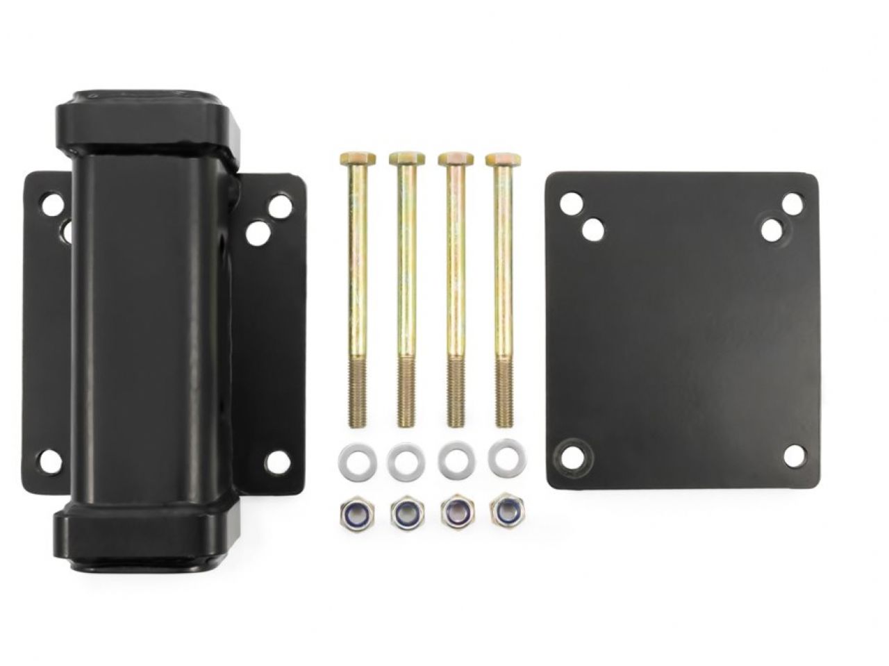 Camco Eaz-Lift Square Bumper Hitch-Bilingual 4" Bumper Adapter For 2 In.