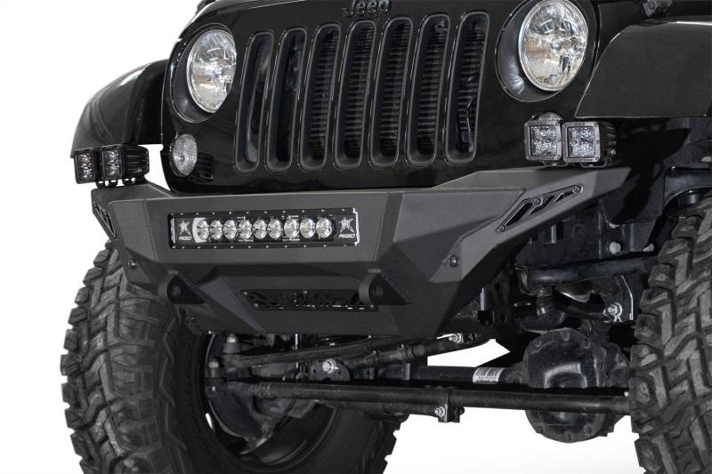 Addictive Desert Designs 07-18 Jeep Wrangler JK Stealth Fighter Front Bumper F951192080103 Main Image