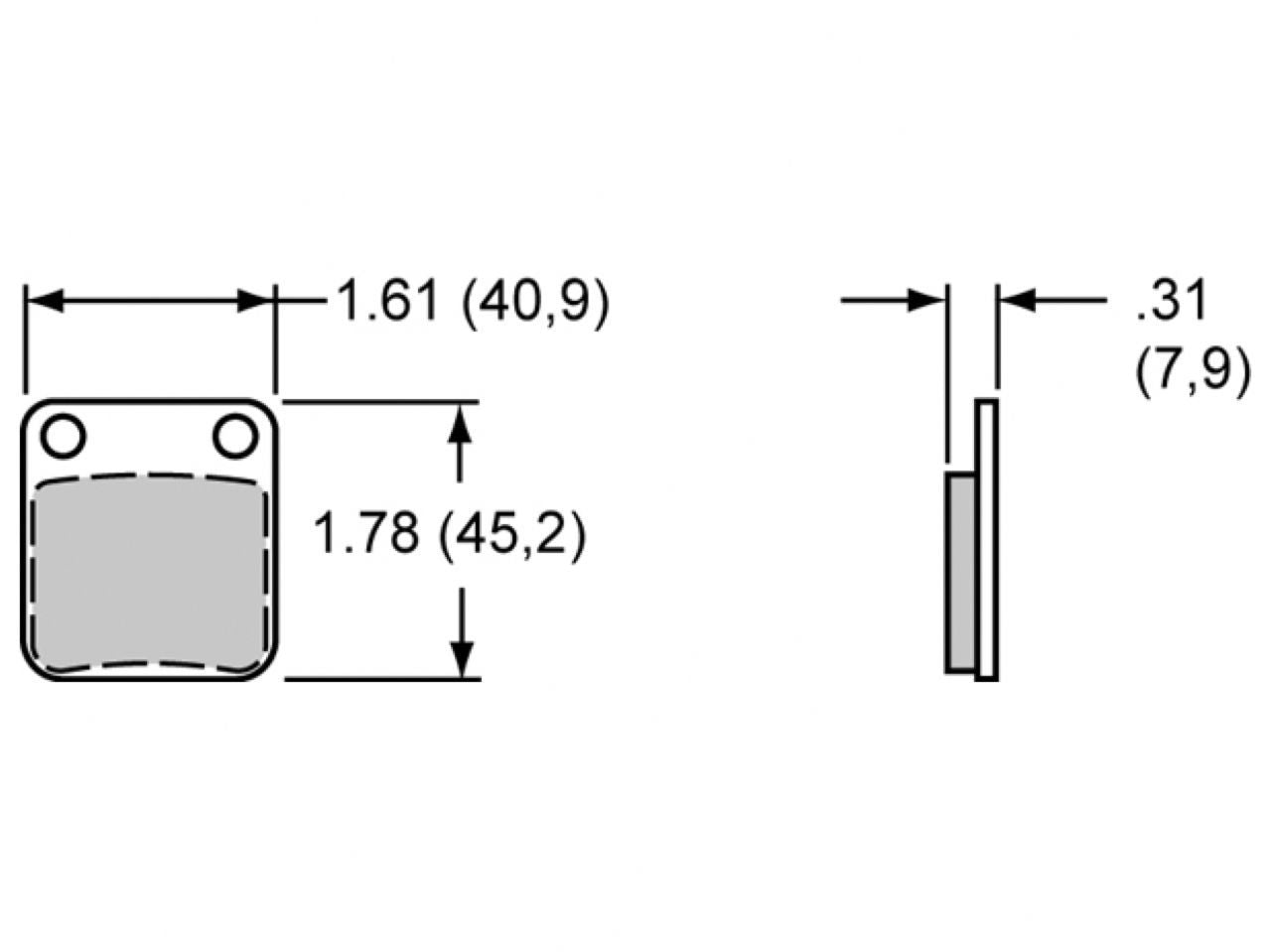 Wilwood Brake Pads 150-14407K Item Image