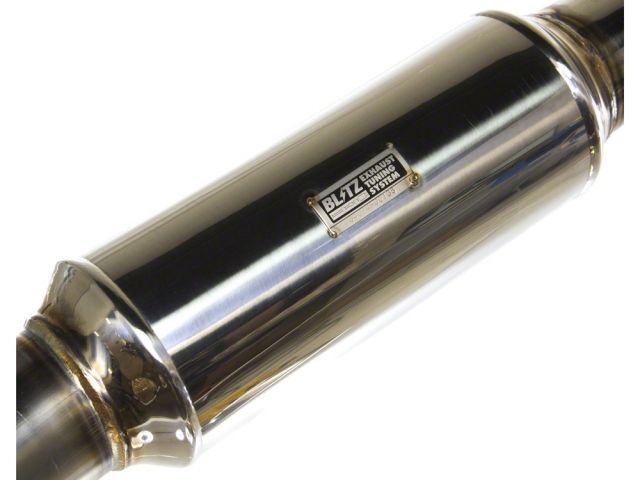Blitz Catback Exhaust System NUR-CTi Quad with FRP Diffuser Lancer Evo 10, X