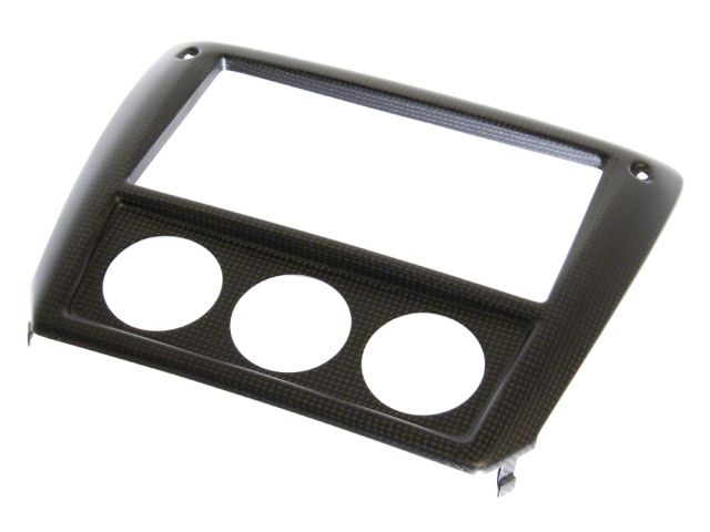 Blitz Carbon Meter Panel 52mm Meter Set Red Subaru GRB