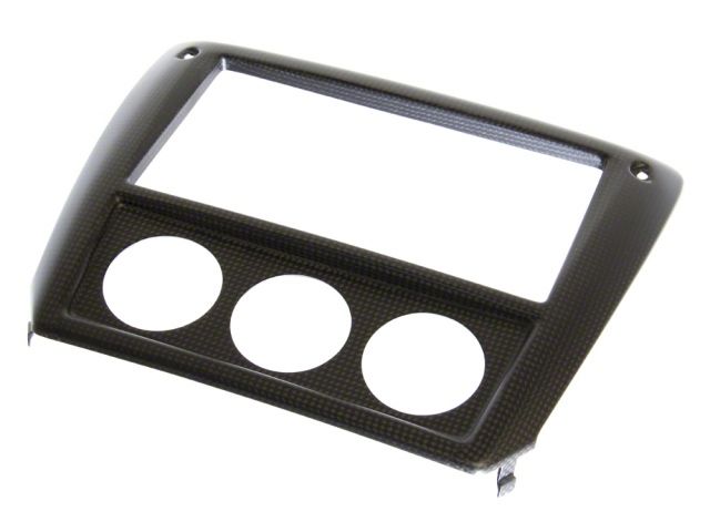 Blitz Carbon Meter Panel 52mm Meter Set White Subaru GRB