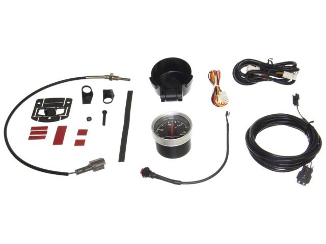 Blitz Carbon Meter Panel 52mm Meter Set White Subaru GRB