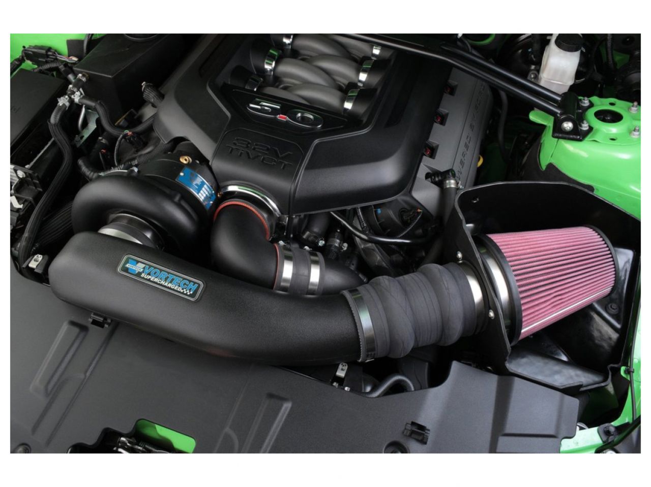 Vortech 2011-2014 Ford Mustang 5.0 Manual GT System w/V-3 Si & Air/Air Cooler