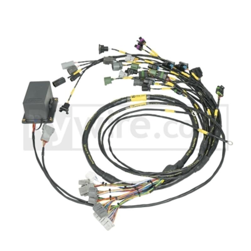 Rywire 13B Adaptronic Mil-Spec Engine Harness w/EV14 Primary/Secondary Plugs & Manual Trans RY-13B-ADAPTRONIC Main Image