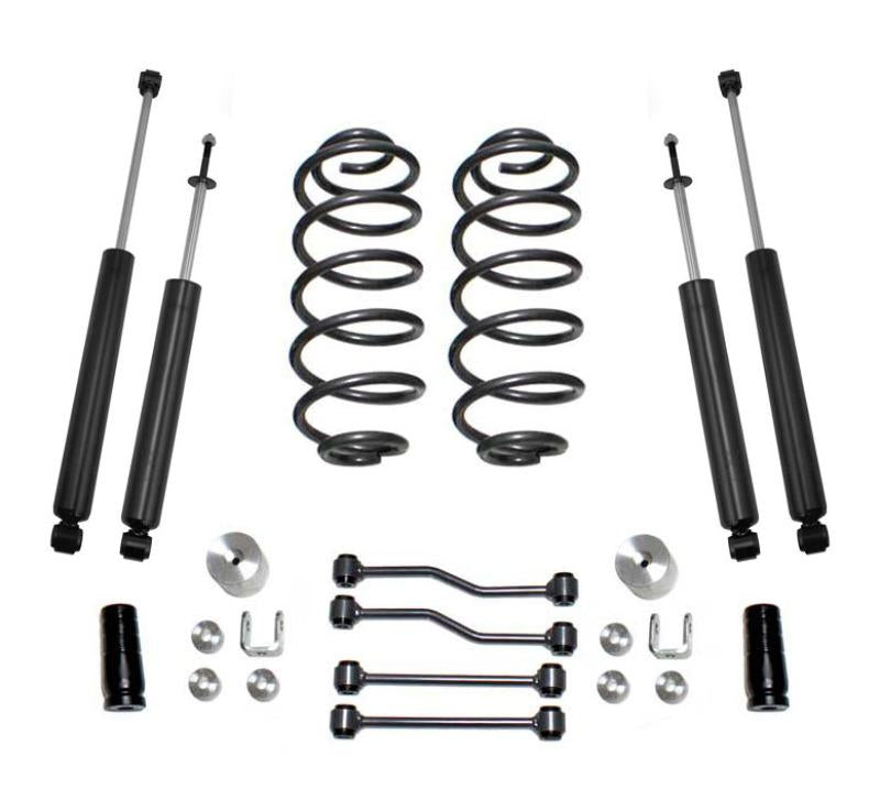 MaxTrac 03-06 Jeep Wrangler TJ/LJ 2WD/4WD 4in Rear Lift Kit 889640-2 Main Image
