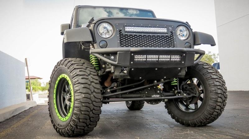 Addictive Desert Designs 07-18 Jeep Wrangler JK Venom Front Bumper F952001250103 Main Image