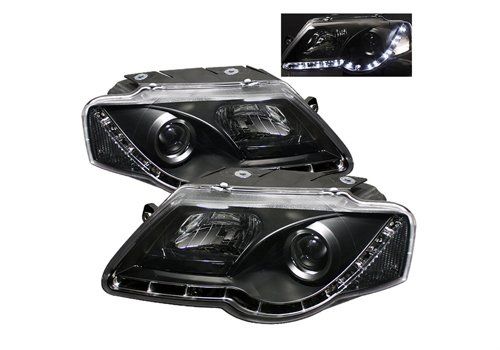 Spyder Headlights PRO-YD-VP06-DRL-BK Item Image