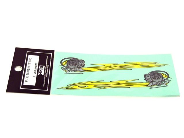 HKS Fire Turbee Decal