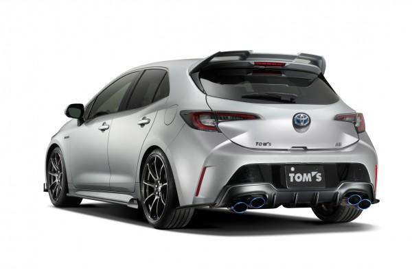 Apexi TOM'S Racing- Rear Bumper Diffuser for 2019+ Toyota Corolla Hatchback