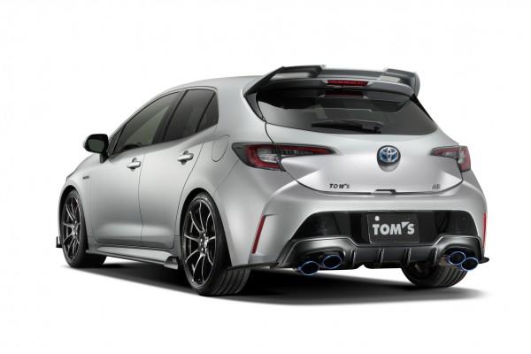 TOM'S Racing Rear Bumper Diffuser for 2019-2022 Toyota Corolla Hatchback *Discontinued