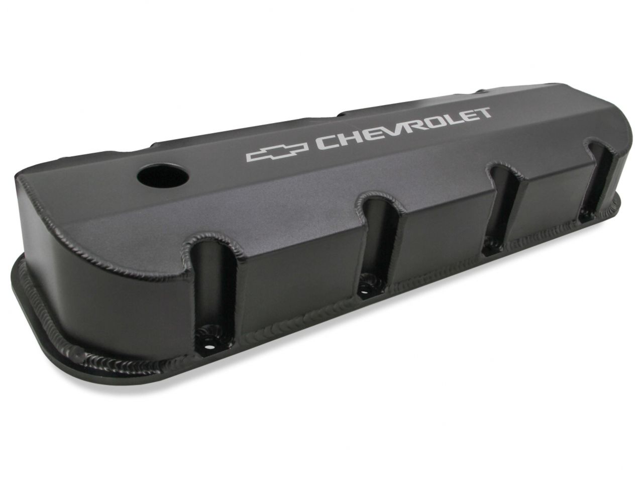 Holley GM BBC Fab Alum Valve CVB,BLK