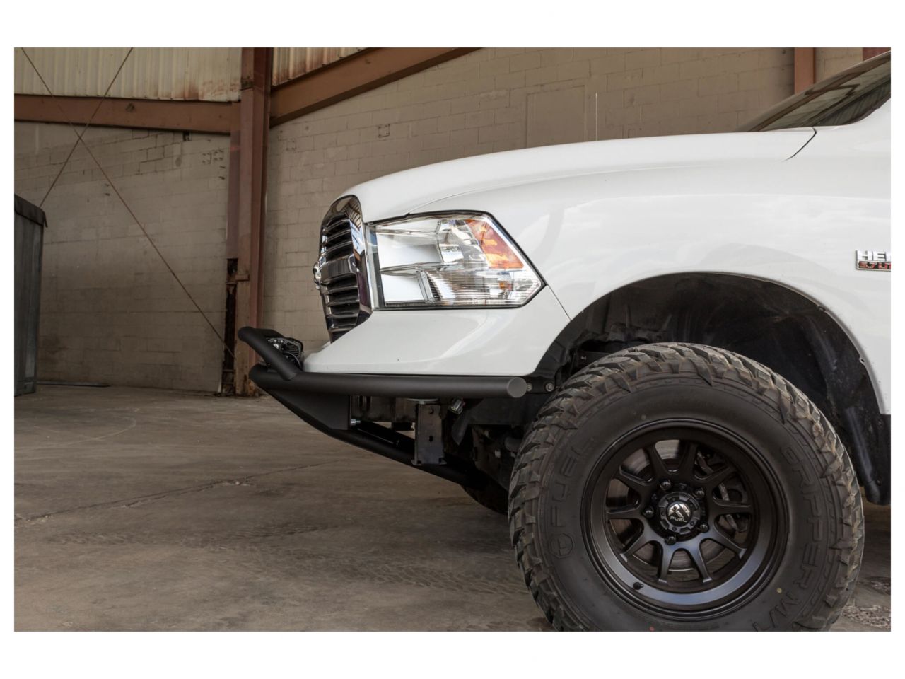 Addictive Desert Designs 09-18 Dodge 1500 RAM ADD Lite Front Bumper w/ Top Hoop