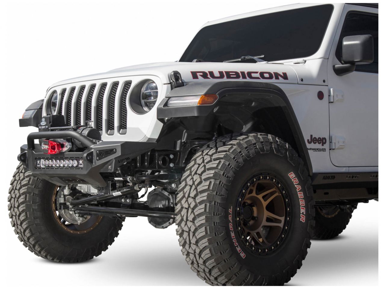 Addictive Desert Designs 2018 Jeep Wrangler JL Rock Fighter Front Bumper