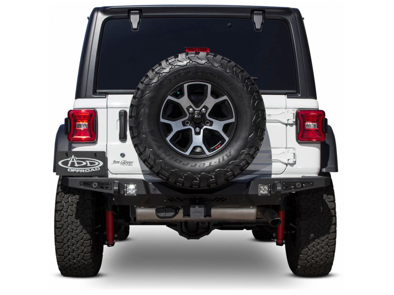 Addictive Desert Designs 18 Jeep Wrangler JL Stealth Fighter Rear Bumper w/ Backup Sensors