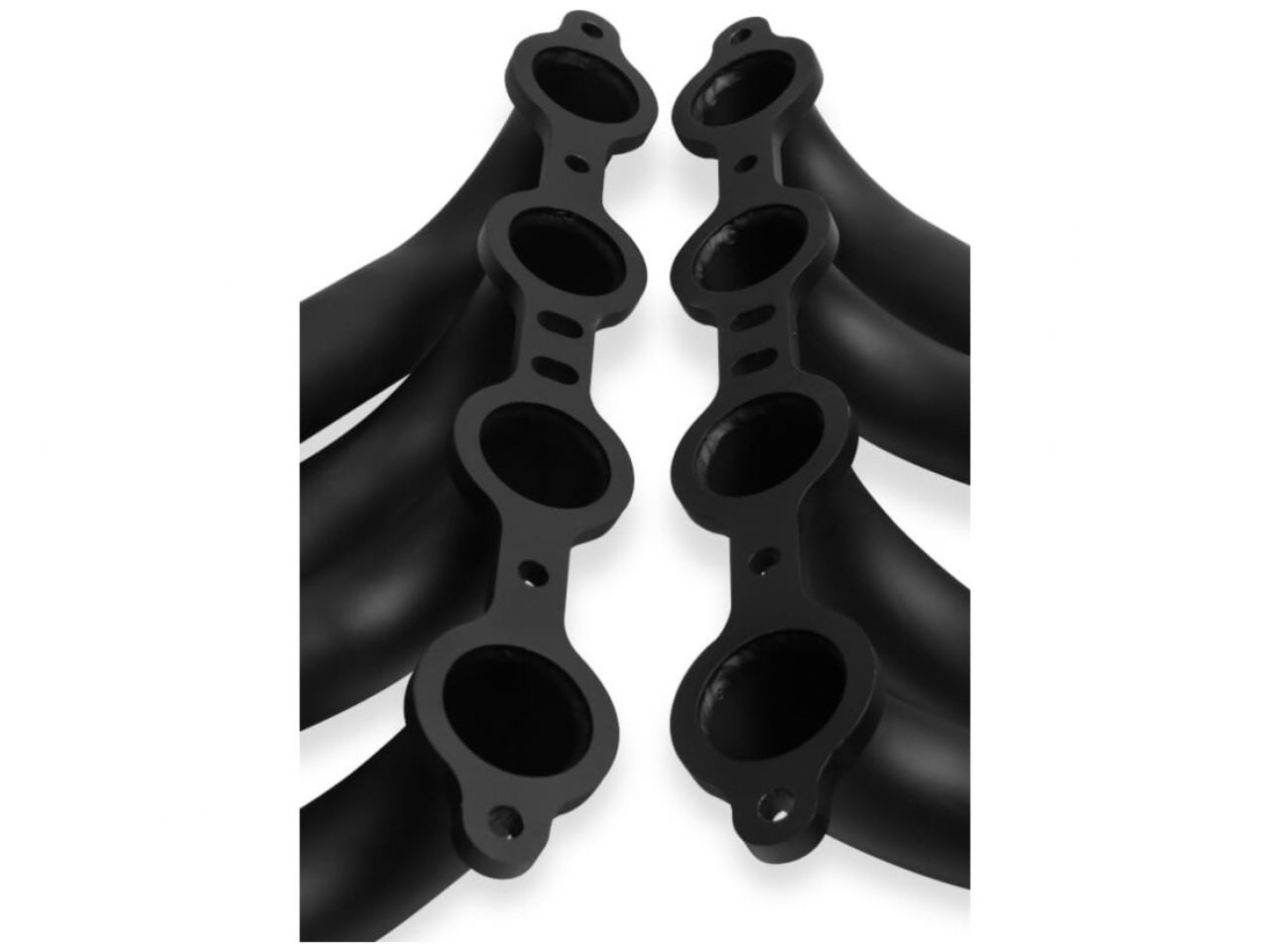 FlowTech 07-13 Chevy/GMC Truck V8 Long Tube HDR,Blk Paint