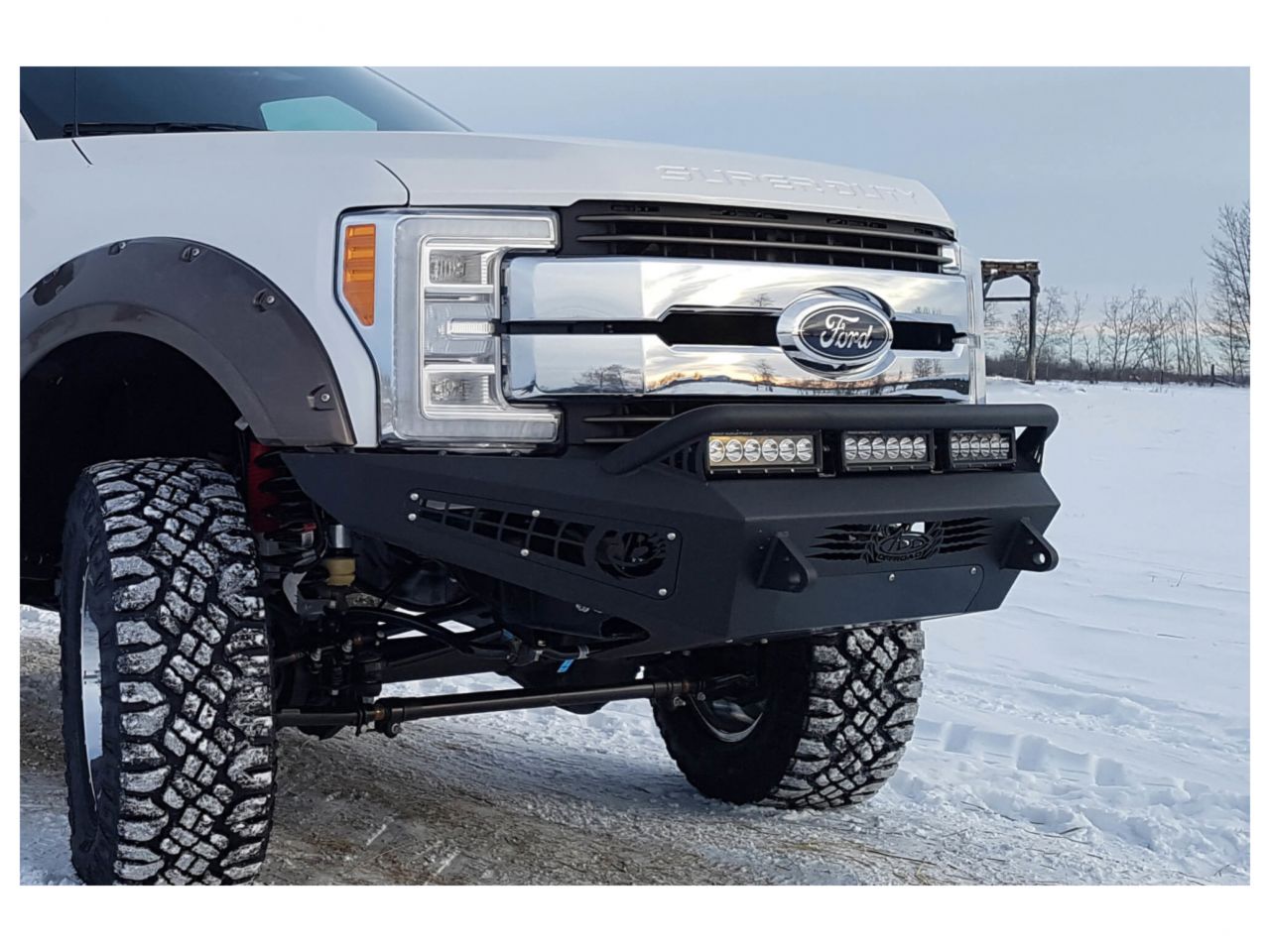 Addictive Desert Designs 2017-2019 Ford Super Duty HoneyBadger Front Bumper