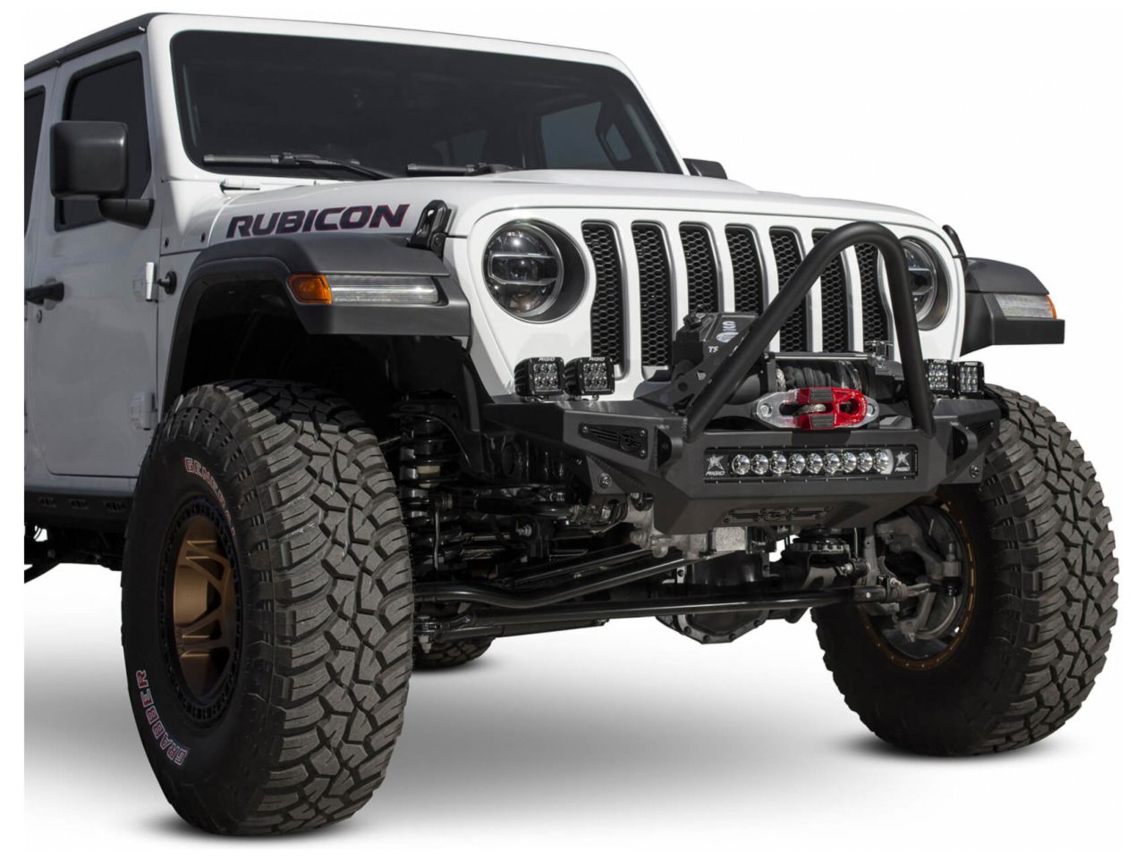 Addictive Desert Designs 2018-2020 Jeep JL/JT Rock Fighter Stinger Winch Front Bumper