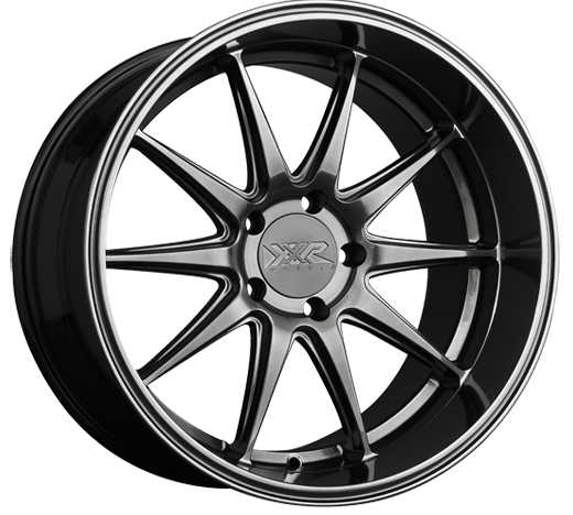 XXR 527D Wheel Chromium Black 18x9 +35 5x100