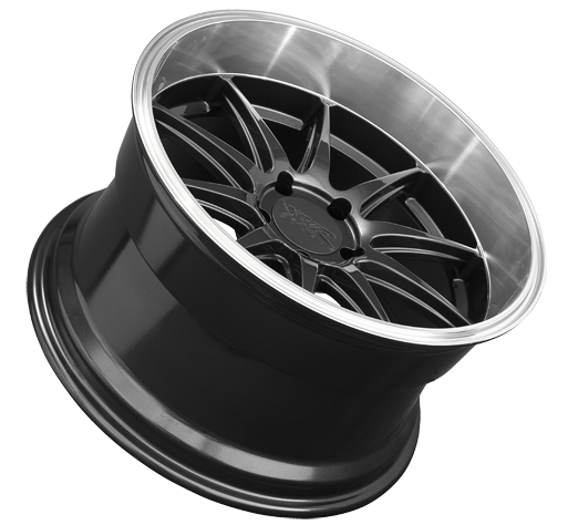 XXR 527D Wheel Graphite / Machined Lip 20x9 +35 5x4.5