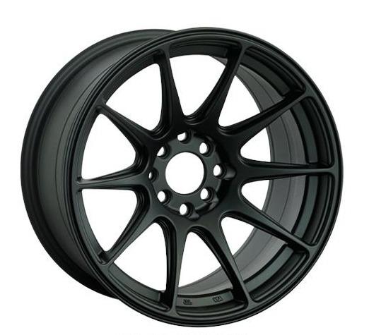 XXR 527 Wheel Flat Black 17x9.75 +25 5x100,5x114.3