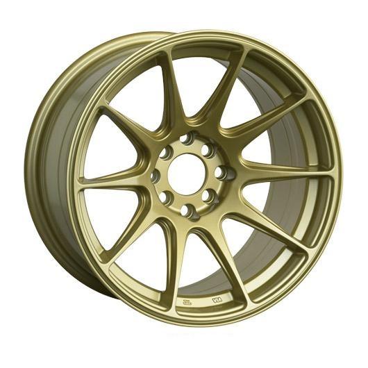 XXR 527 Wheel Gold 17x8.25 +25 4x100,4x114.3