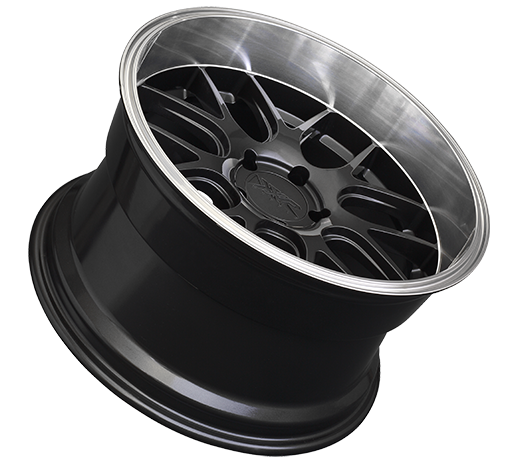 XXR 530D Wheel Graphite / Machined Lip 18x9 +35 5x112