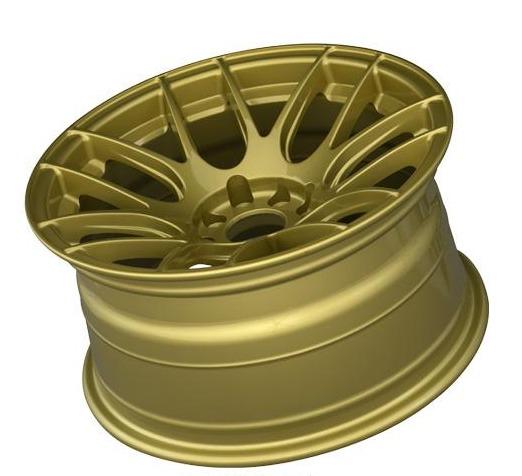 XXR 530 Wheel Gold 17x7 +35 5x100,5x114.3