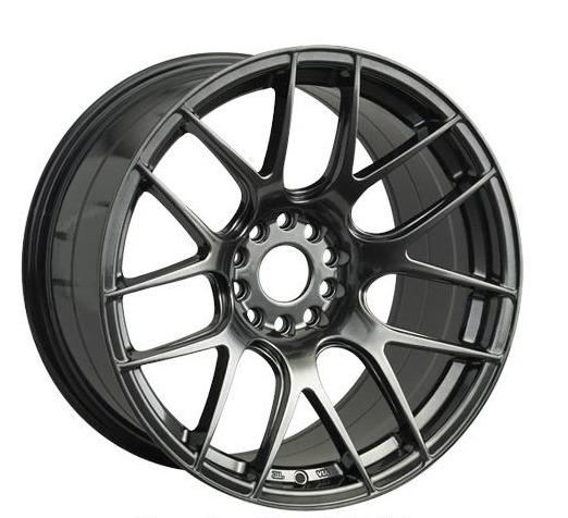 XXR 530 Chromium Black Wheel 7.5x18 +38 5x100,5x114.3