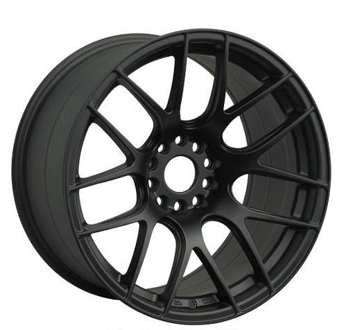 XXR 530 Flat Black Wheel 7.5x18 +38 5x100,5x114.3