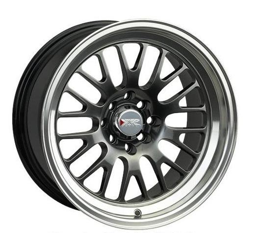 XXR 531 Wheel Chromium Black / Machined Lip 17x9 +25 4x100,4x114.3