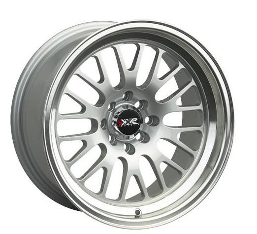 XXR 531 Wheel Hyper Silver / Machined Lip 17x8 +25 4x100,4x114.3