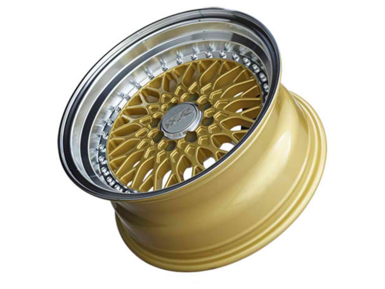 XXR 536 Wheel Hyper Gold / Machined Lip 15x8 +20 4x100,4x114.3