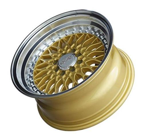 XXR 536 Wheel Hyper Gold / Machined Lip 16x8 0 4x100,4x114.3